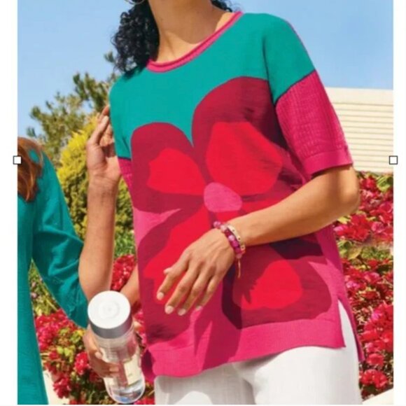 Soft Surroundings Biosphere Sweater szXS - Picture 3 of 12